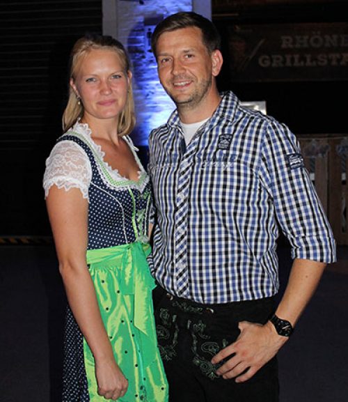 Foto: Festwirt Michael Heidinger und seine Frau Julia: Wir freuen uns auf das Theresienfest 2023.